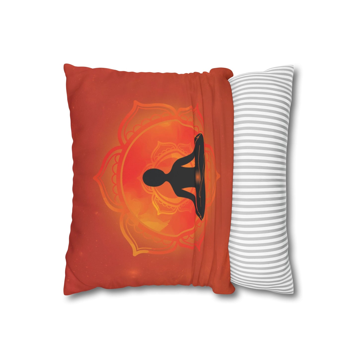 Sacral Chakra Design - Canvas Pillowcase