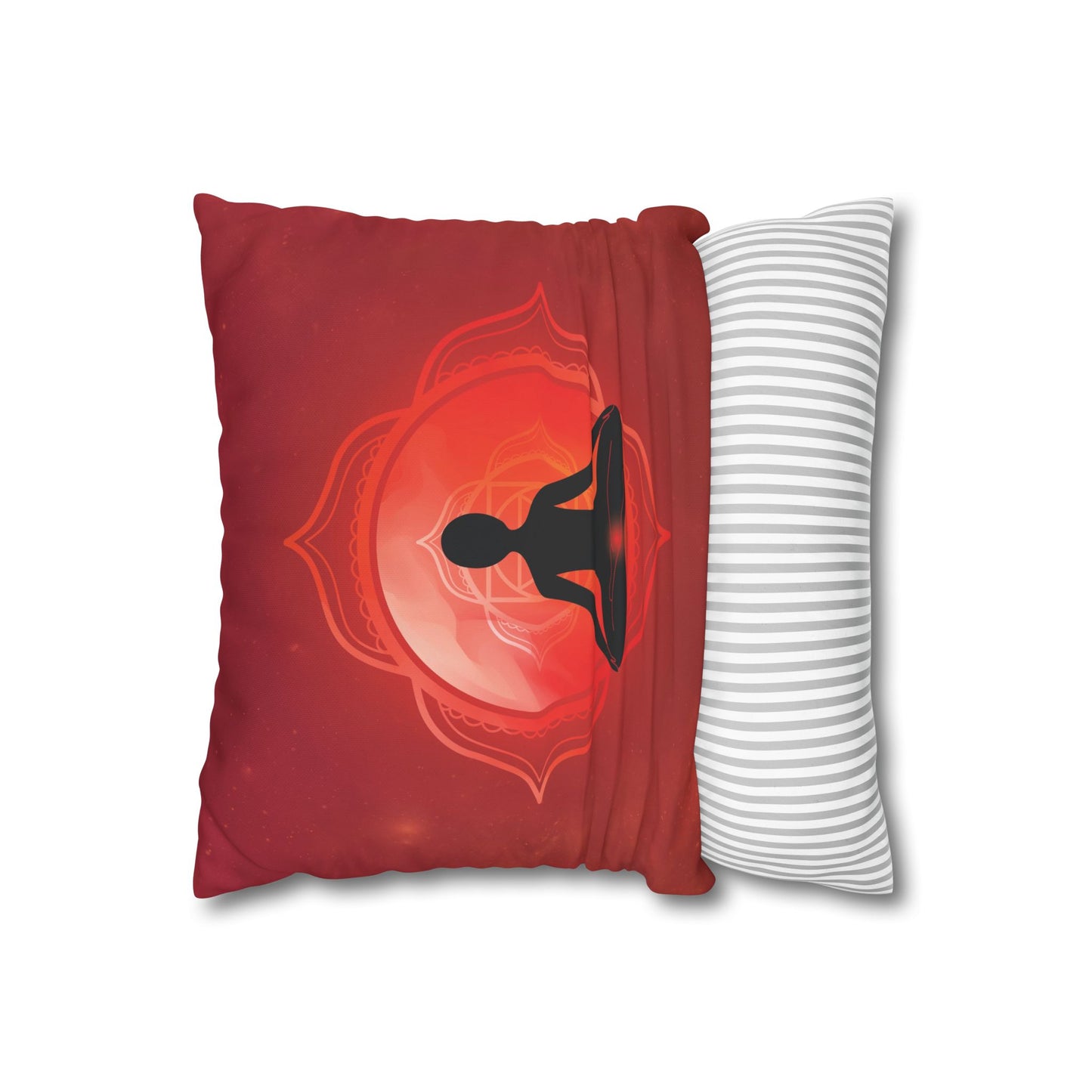 Canvas Pillowcase - Root Chakra Design