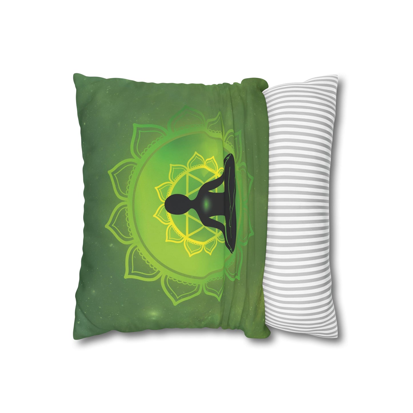 Canvas Pillowcase - Heart Chakra Design