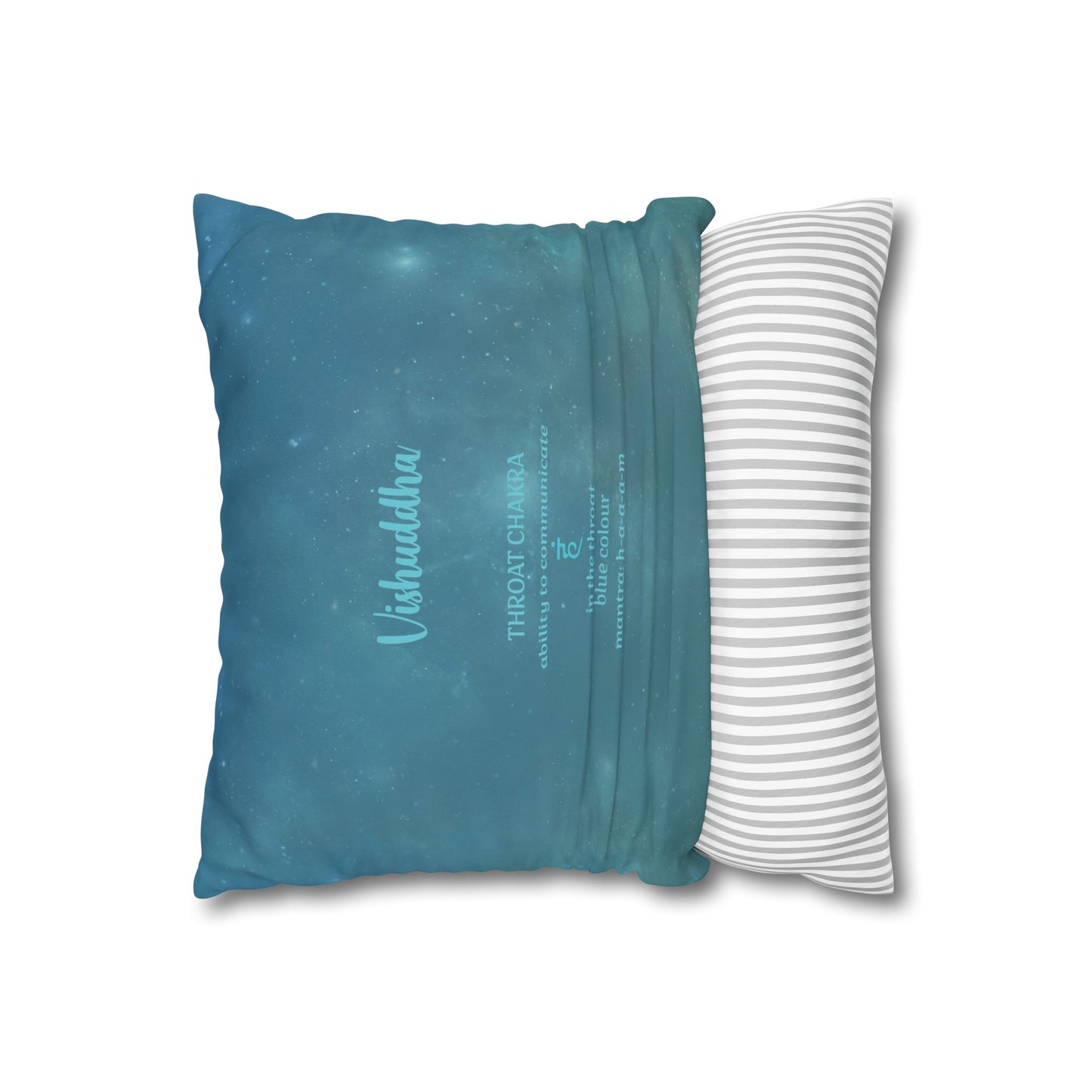 Canvas Pillowcase - Throat Chakra